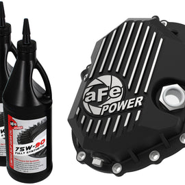 aFe 46-71051B 11-18 GM 2500-3500 AAM 9.25 Front Diff Cover Black 46-71051B