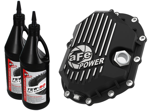 aFe 46-71051B 11-18 GM 2500-3500 AAM 9.25 Front Diff Cover Black 46-71051B
