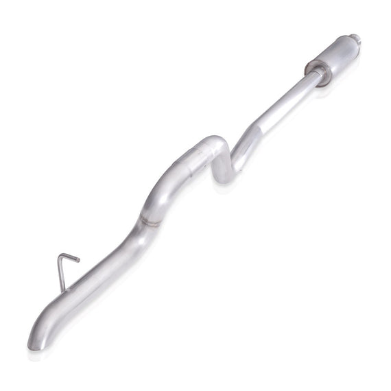 Stainless Works 2018+ Jeep Wrangler JL 304SS Factory Connect 2.5in Cat Back Dump Exhaust System JPJLUCBD