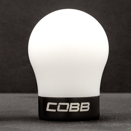 Cobb Volkswagen Black Base White Shift Knob 2V1350-W-BK