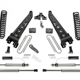 Fabtech 17-21 Ford F250/350 4WD Diesel 6in Rad Arm Sys w/Coils & 2.25 Dl Resi Frt & Dl Rr Shks K2293DL