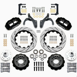 Wilwood Narrow Superlite 6R Front Hub Kit 14.00in Drilled 59-64 Chevy Impala / 63-64 Corvette 140-12465-D