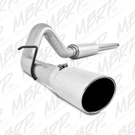 MBRP 4" EXHAUST 1999-2004 FORD F250 F350 V10 CAT BACK SINGLE SIDE ALUMINIZED GAS S5206AL