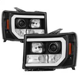 Spyder 5083630 Light Bar DRL LED Projector Headlights for 2007-2013 GMC Sierra 5083630
