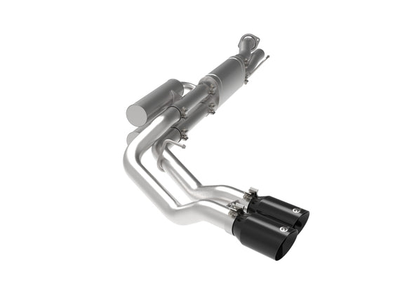 aFe Rebel Series 3in 409 SS Cat-Back Exhaust w/ Black Tips 17-20 Ford F-250/F350 V8 6.2L/7.3L 49-43117-b