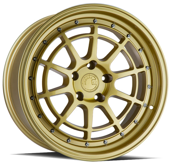 Aodhan AH04 18x9.5 5x114.3 +30 cb73.1 Full Gold Wheel/Rim AH0418955114330FG