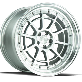 Aodhan AH04 18x9.5 5x114.3 +12 cb73.1 Silver Machined Face And Lip Wheel/Rim AH0418955114312SML