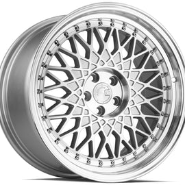 Aodhan AH05 18x9.5 5x114.3 +30 cb73.1 Silver Machined Face And Lip Wheel/Rim AH0518955114330SMF