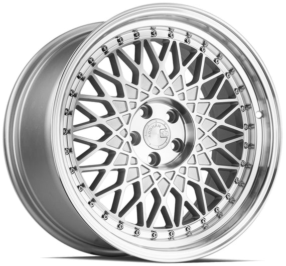 Aodhan AH05 18x9.5 5x114.3 +30 cb73.1 Silver Machined Face And Lip Wheel/Rim AH0518955114330SMF