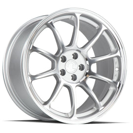 Aodhan AH06 18x9 5X100 +30 cb73.1 Machined Silver Wheel/Rim AH061890510030MS