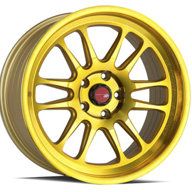 Aodhan AH07 18x8.5 5x114.3 +35 cb73.1 Gold Machined Face Wheel/Rim