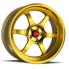 Aodhan AH08 18x8.5 5x114.3 +35 cb73.1 Gold Machined Face Wheel/Rim