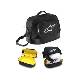 ALPINESTARS FLOW HELMET BAG BLACK WHITE SZ O/S