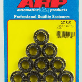 ARP M12 X 1.25 12PT NUT KIT 300-8337