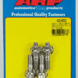 ARP M8 X 1.25 X 38MM BROACHED STUD KIT - 4PCS 400-8002