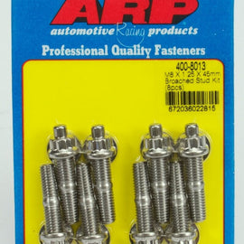 ARP M8 X 1.25 X 45MM BROACHED STUD KIT - 8PCS 400-8013