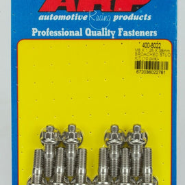 ARP M8 X 1.25 X 38MM BROACHED STUD KIT - 10PCS 400-8022