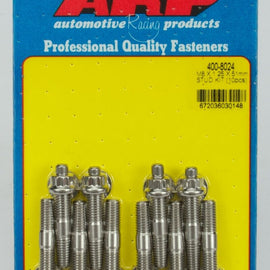 ARP M8 X 1.25 X 51MM BROACHED STUD KIT - 10PCS 400-8024