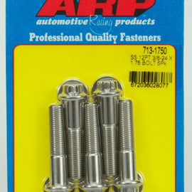 ARP 3/8-24 X 1.750 12PT SS BOLTS 713-1750