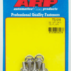 ARP M6 X 1.00 X 12 12PT SS BOLTS 770-1016