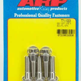 ARP M8 X 1.25 X 30 12PT SS BOLTS 771-1003
