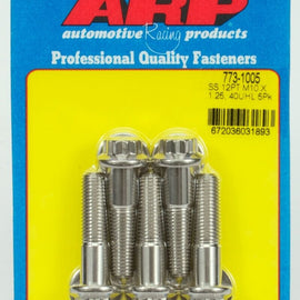 ARP M10 X 1.25 X 40 12PT SS BOLTS 773-1005