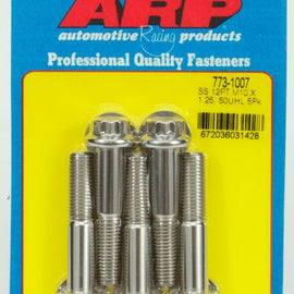 ARP M10 X 1.25 X 50 12PT SS BOLTS 773-1007