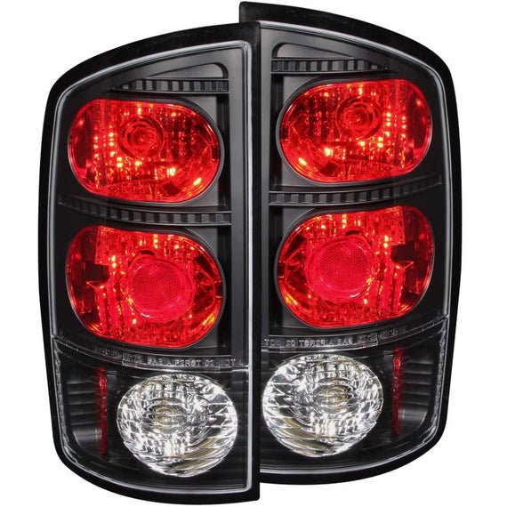 Anzo 211045 Black Clear Incandescent Tail Light fit for Dodge Ram 1500/2500/3500 211045