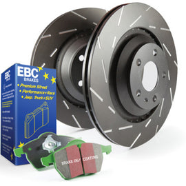 EBC S2KR2308 Disc Brake Pad and Rotor Kit-CrossCabriolet Rear for 2011 Nissan M S2KR2308