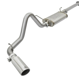 aFe MACH Force XP Cat-Back Stainless Steel Exhaust Syst w/Polished Tip Toyota Tacoma 05-12 L4-2.7L 49-46031-P