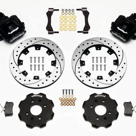 Wilwood Combination Parking Brake Rear Kit 12.19in Drilled Civic / Integra Disc 2.39 Hub Offset 140-10207-D