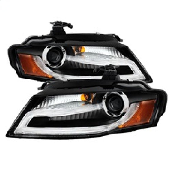 Spyder Audi A4 09-12 Projector Headlights Xenon/HID Model Only - DRL LED Blk PRO-YD-AA408-HID-DRL-BK 5080752