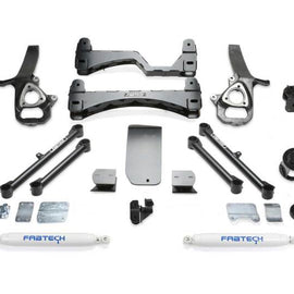 Fabtech 19-21 Ram 1500 4WD 6in Basic Sys w/Perf Shks (Exc. Rebel & TRX) K3086