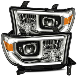 AlphaRex for 07-13 Toyota Tundra PRO Proj Headlights Chrome w/ Activation Light 880786