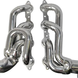 BBK 10-15 Camaro LS3 L99 Shorty Tuned Length Exhaust Headers - 1-3/4 Silver Ceramic 40200