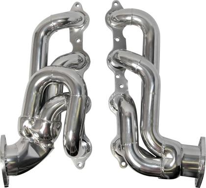 BBK 10-15 Camaro LS3 L99 Shorty Tuned Length Exhaust Headers - 1-3/4 Silver Ceramic 40200