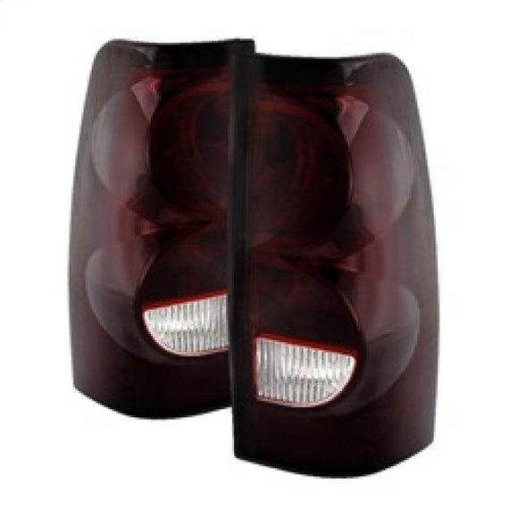 xTune Chevy Silverado 1500-2500-3500 03-06 OEM Style Tail Lights Red Smoked ALT-JH-CS03-OE-RSM 9026355
