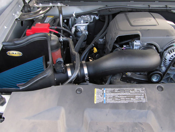 Airaid 09-13 GM Truck/SUV (w/ Elec Fan/excl 11 6.0L) MXP Intake System w/ Tube (Dry / Blue Media) 203-270