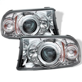 Spyder Projector Headlights LED Halo Chrome for 97-04 Dodge Dakota 98-03 Durango 5009791