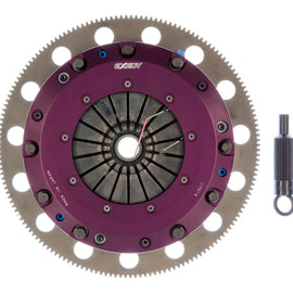 Exedy 1996-2016 Ford Mustang V8 Hyper Twin Cerametallic Clutch Sprung Center Disc Push Type 8-Bolt ET03SD