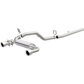 MagnaFlow CatBack 16-17 Ford Focus RS 2.3L Race Series Dual Exit Polished Stainless Exhaust 19363