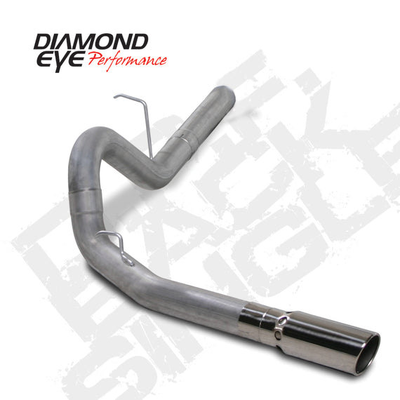 Diamond Eye KIT 4in DPF-BACK Single AL: 11-12 CHEVY 6.6L 2500/350 K4156A