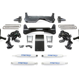 Fabtech 11-19 GM 3500HD 2WD/4WD 6in Rts Sys w/Perf Shks K1051