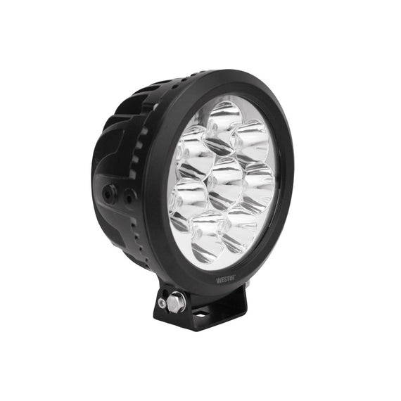 Westin Ultra LED Auxiliary Light 6.5 inch Spot w/10W Cree - Black 09-12010A