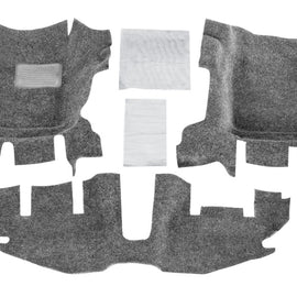 BEDRUG 3pc Front Floor Liners fit 1997-06 Jeep Wrangler TJ/LJ w/ Center Console BRTJ97F