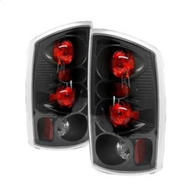 Spyder Black Euro Style Tail Lights For 2003-2006 Dodge Ram 2500/3500 5002525 5002525