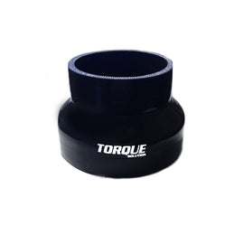 Torque Solution Transition Silicone Coupler: 4 inch to 5 inch Black Universal TS-CPLR-T45BK