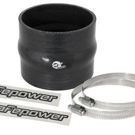 aFe Magnum FORCE Silicone Replacement Coupling Kit 3.5in ID x 3in Length Straight Coupler w/ Hump 59-00045