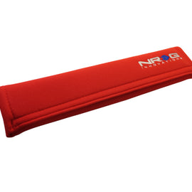 NRG Seat Belt Pads 3.5in. W x 17.3in. L (Red) Long - 1pc SBP-35RD