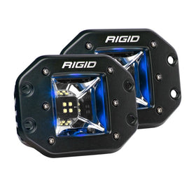 Rigid Industries Radiance 3in Blue Backlight - Flush Mount - Pair 68211